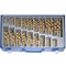 Trusa cu burghie din titan 170 piese