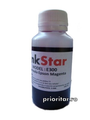 Cerneala EPSON DYE CISS rosie T0613 T0713 T0803 T1283 T1293 ( Refill T-0613 foto