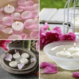 Set Lum&acirc;nări Parfumate Soothing Spa, Plutitoare, Culoare Albă, 10 Bucăți, Oem