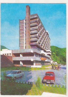 bnk cp Complexul sanatorial Caciulata al UGSR - Vedere - circulata foto