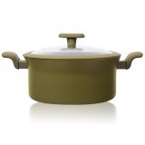 Cratita Aluminiu cu capac 22x9.5cm 2.9L Grunberg GR5730