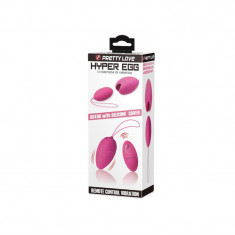 Ou Vibrator Hyper Egg Remote Control 12 Moduri Vibratii Silicon Mov