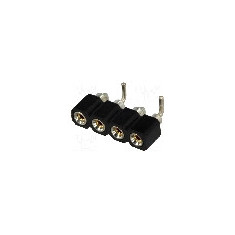 Conector 4 pini, seria {{Serie conector}}, pas pini 2.54mm, CONNFLY - DS1002-01-1*4S13