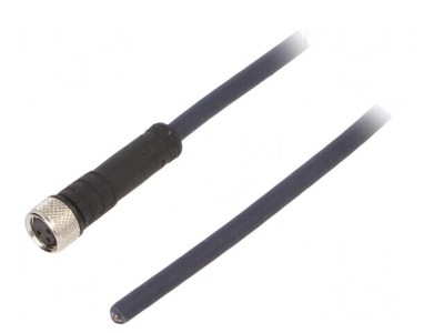 Cablu de Conectare M8 PIN 3 Drept 10m 60VAC 4A IP69K foto