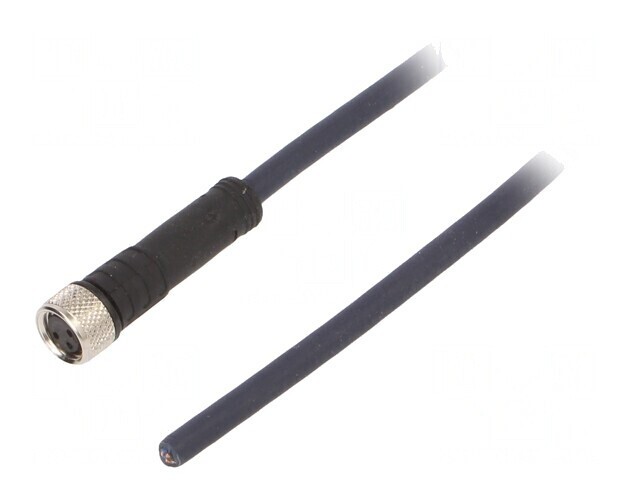 Cablu de Conectare M8 PIN 3 Drept 10m 60VAC 4A IP69K