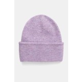 Medicine căciulă din amestec de l&acirc;nă de oaie și alpaca femei, culoarea violet