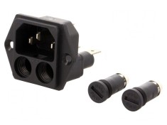 Conector de alimentare AC soclu tată 10A 250V