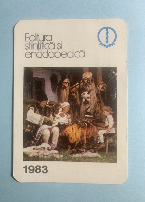 Calendar 1983 editura științifică și enciclopedică