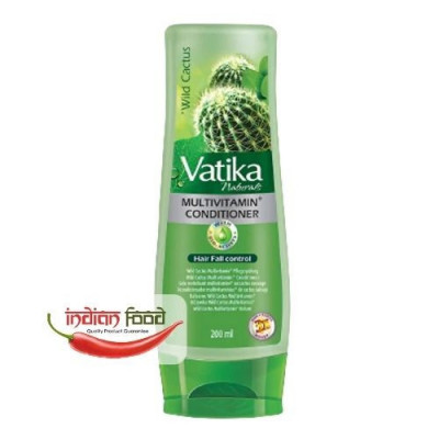 Vatika Naturals Wild Cactus Multivitamin+ Conditioner (Balsam de Par de Cactus foto