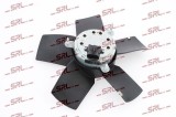 Ventilator radiator fara suport Opel Corsa B 93-00, motor: 1.4, 1.5 D, 1.5 TD, 1.6, 300 mm, SRLine, 1341286; 1341307