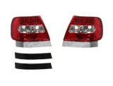 Set stopuri tuning AUDI A4 (B5), 11.1994-09.2001, model SEDAN, Taiwan, partea stanga+dreapta, LED; transparent;