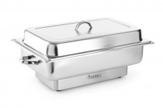 Chafing Dish Electric Gn 1/1 Model Pollina, 204900, 1000 W 9 Lt, Termostat 0-100 Gr C, 615 X 355 X 280 Mm foto