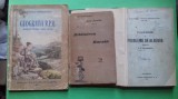 Manual Geografie 1954, Istorie 1893, Algebra 1921, Gramatica 1956