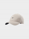 Șapcă cu cozoroc strapback unisex - bej, 4F Sportswear