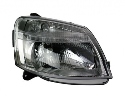 Far Citroen Berlingo (G ) 11.2002-02.2008, Peugeot Partner (G ) 11.2002-03.2008, Dreapta, tip bec H4, reglare electrica, cu motoras, ECE, Depo, 20200 foto