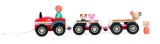 Tractor cu remorca si figurine Egmont Toys