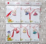 Lot 10 martisoare fetite colorate diverse