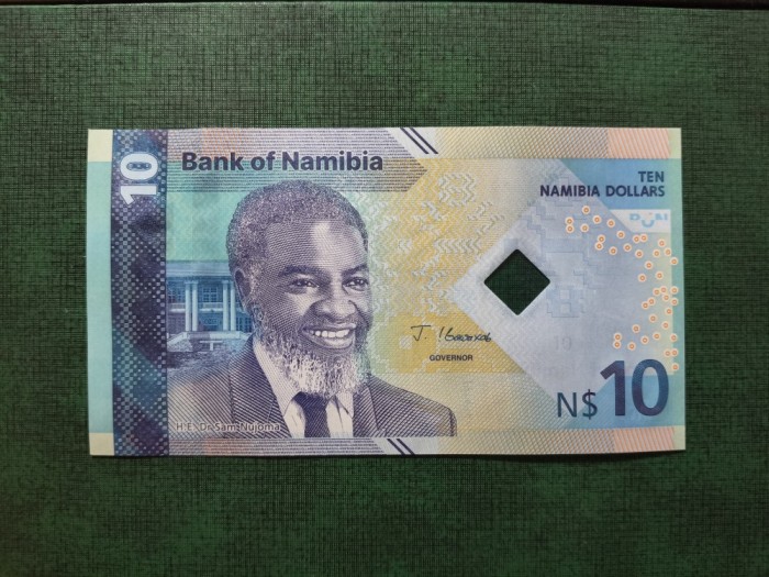NAMIBIA 10 DOLARI 2025 UNC