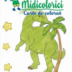 Midicolorici. Carte de colorat 4-5 ani - Laurentiu Culea