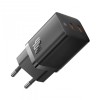 Incarcator Retea Baseus GaN5 Pro, 40W, 3A, 2 x USB-C, Negru CCGP180101