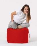 Cumpara ieftin Taburet puf de grădină Square Rosu 45x45x45 cm