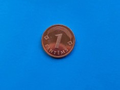 1 Santims 1992 Letonia-UNC foto