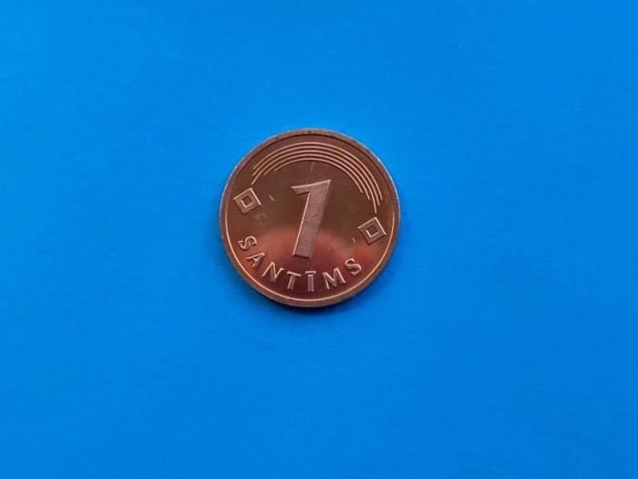 1 Santims 1992 Letonia-UNC