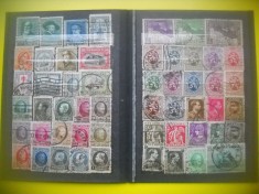 HOPCT LOT NR 582 BELGIA -54 TIMBRE VECHI-STAMPILAT