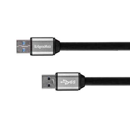 Cablu usb tata - tata 1m blister kruger&amp;matz