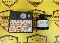 Compresor auto umflat roti soluție kit pană OEM Peugeot 180w neutiliza