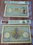 REPRODUCERE pe hartie cu filigran si fire UV proiect bancnota 250 lei 1931