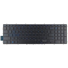 Tastatura Laptop Gaming, Dell, G3 3500, iluminata, albastra, layout US