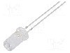Dioda LED, 5mm, ro&amp;#351;ie, 750...1120mcd, 20mA, 1,8...2,6V, OPTOSUPPLY - OSR5PA5T51A
