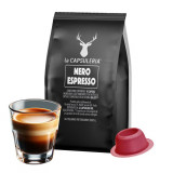 Cafea Nero Espresso, 80 capsule compatibile Bialetti&reg;*, La Capsuleria