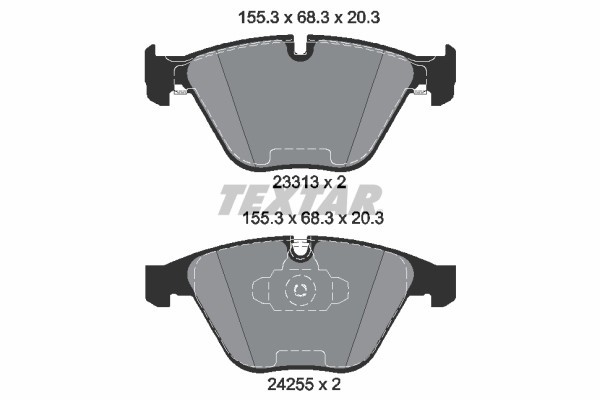 TEXTAR 2331301 Q+ set placute frana,frana disc