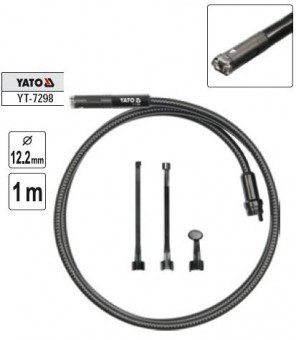 CABLU+CAMERA PT.VIDEOSCOP 1M/ 12.2MM, YATO, YT-7298