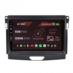 Navigatie Ford Ranger (2015-2020), Android 13, B-Octacore 6GB RAM + 128GB ROM, 9 Inch - AD-BGB9006+AD-BGRKIT120