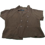 Bluza dama cu nasturi, culoarea maro, marime universala , model A Bartlett