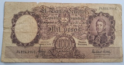 Argentina, 1000 Pesos foto