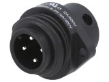 Conector Circular 600V 4 Pin 16A Soclu Tată