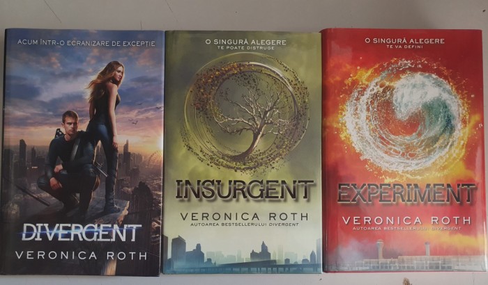 Veronica Roth - Experiment , Divergent , Insurgent