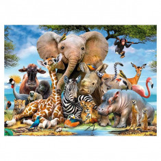 Puzzle 1000 piese - Lumea animalelor foto