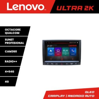 Navigatie VW Touareg 2004-2010 8 core QLED Qualcomm 4+64 360 Android Waze USB Navigatie Internet Youtube Radio Lenovo CarStore Technology foto