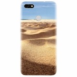 Husa silicon pentru Huawei Y6 Pro 2017, Beach Sand Closeup Holiday