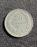Moneda 20 stotinski 1917 Bulgaria
