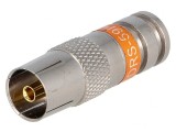 Mufă Coaxială 9,5mm Mamă RG59 Crimpare