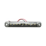 Lampa gabarit laterala slim LED 12-24V alb fumuriu 100x15x10mm FR0176