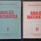 ANALIZA MATEMATICA (2 volume 1980) - Marinescu, Nicolescu