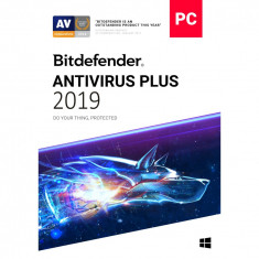 Bitdefender Antivirus Plus, 2019, 1 an, 1 dispozitiv foto