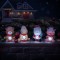 Decoratiune solara de Craciun &ndash; LED alb rece &ndash; 4 modele &ndash; 6 x 5 x 10 cm Best CarHome